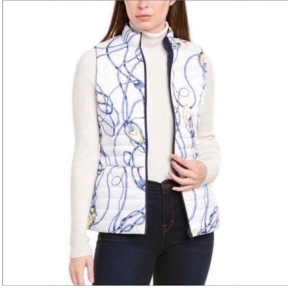 J. McLaughlin Reversible Vest Medium - Picture 1 of 9